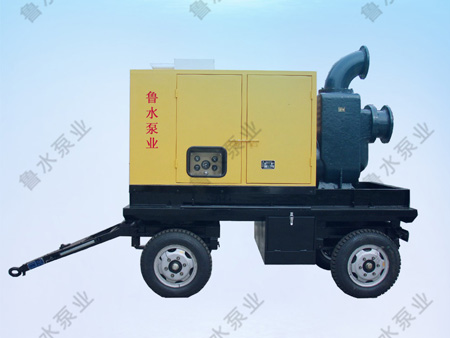 移動(dòng)式拖車柴油機(jī)泵車
